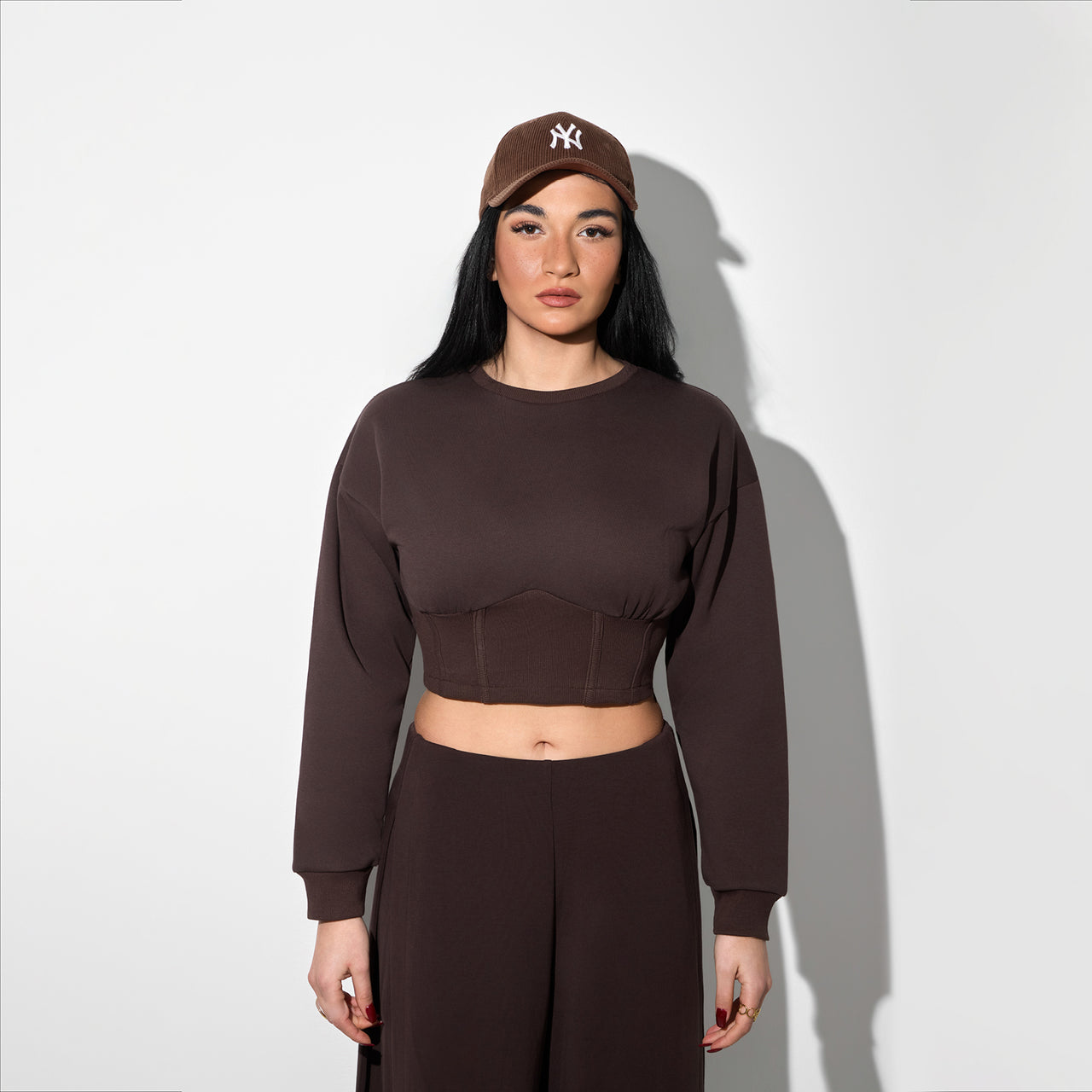 Aya Brown Sweater