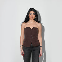 Ella Brown Corset