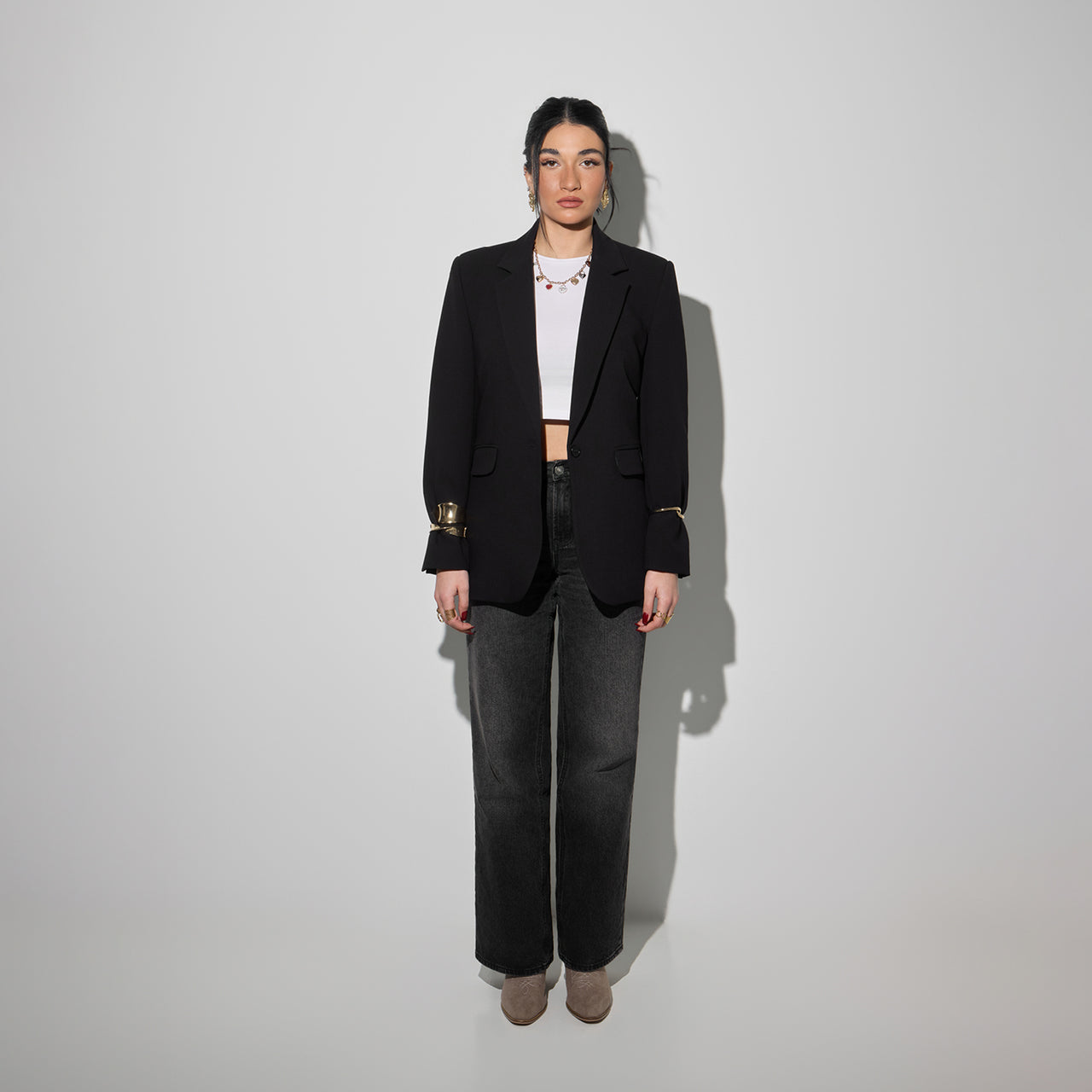 Lucia Black Blazer