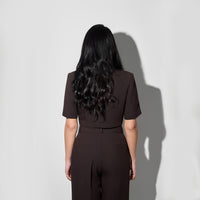 Mila Brown Blazer
