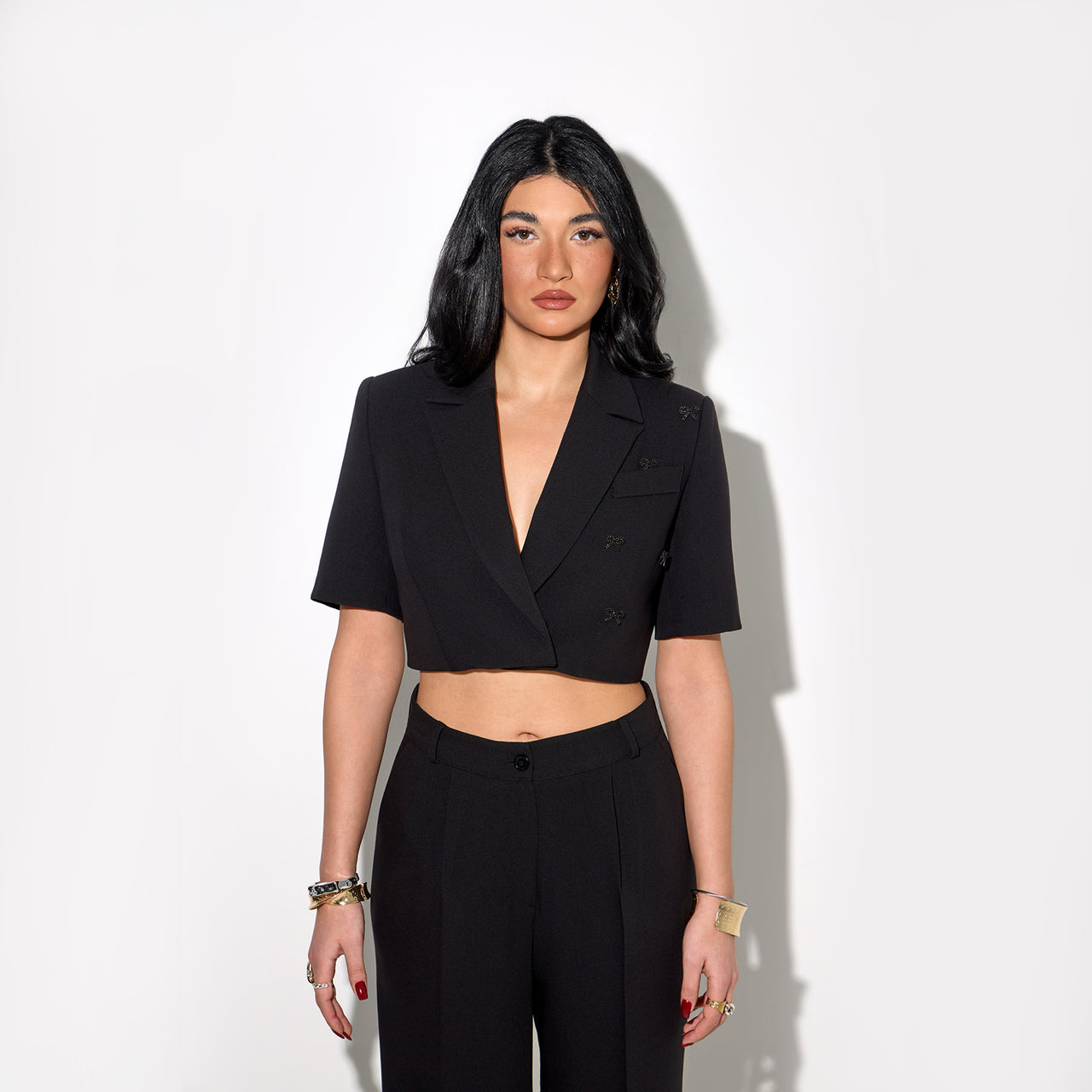 Mila Black Blazer